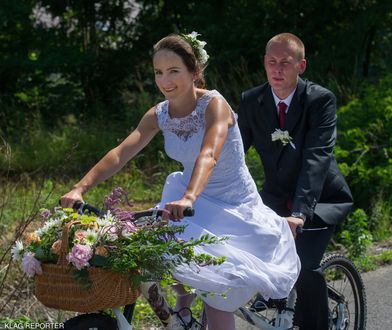 Justyna Frączek: rowerem na wesele!