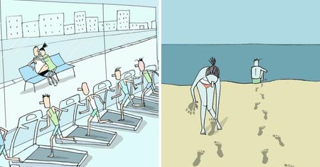 Poruszające ilustracje, które obnażają całą prawdę o związkach międzyludzkich