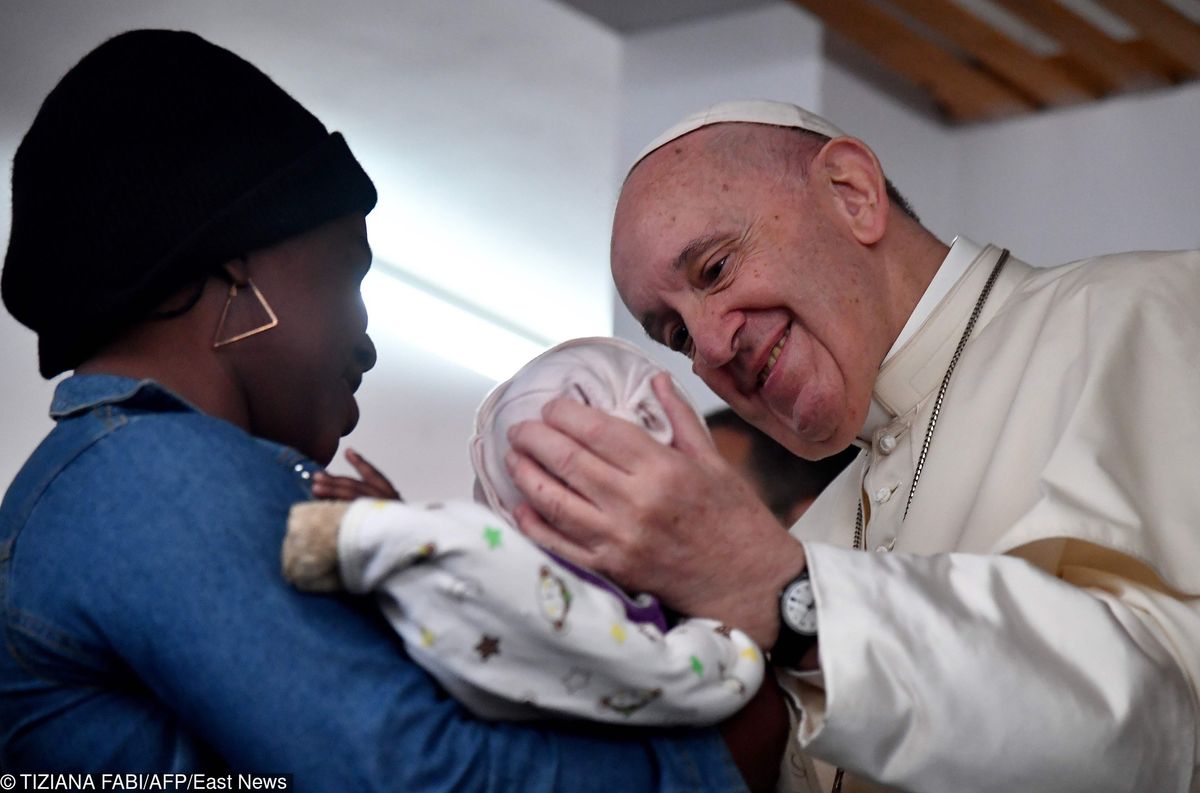 Mozambik. Papież Franciszek odwiedził ośrodek dla chorych na AIDS