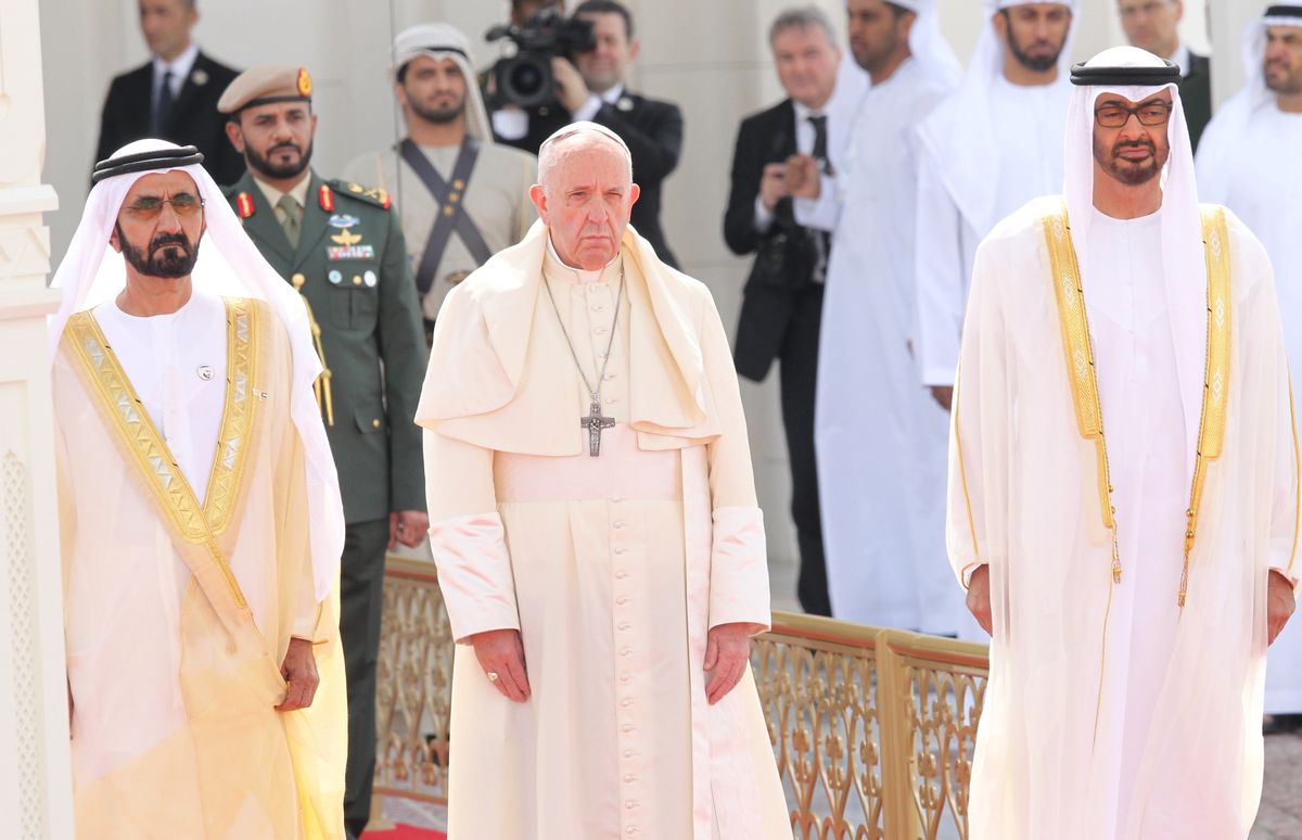 Pielgrzymka papieża w Emiratach. Historia i PR