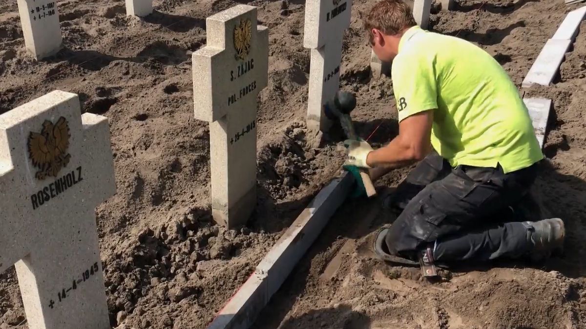 breda holandia gen maczek cmentarz