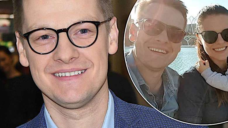 Marcin Mroczek z rodziną na wakacjach