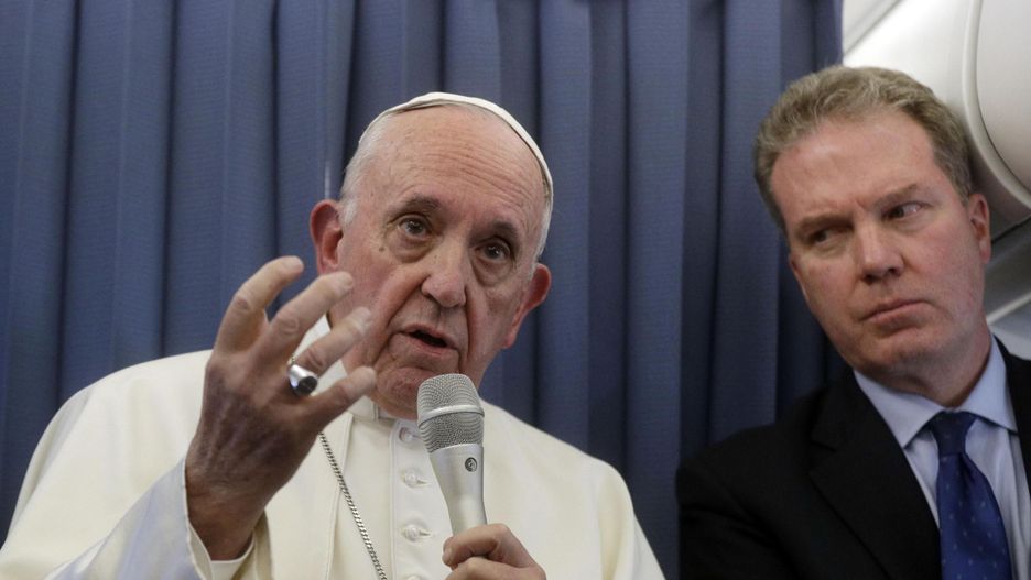 Papież Franciszek w samolocie rozmawiał z dziennikarzami