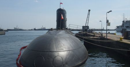 Ogień na okręcie podwodnym ORP Orzeł. Czy to koniec jednostki?