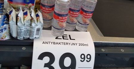 Warszawa. "Bezcenny żel antybakteryjny". Jak wysoko mogą poszybować ceny?