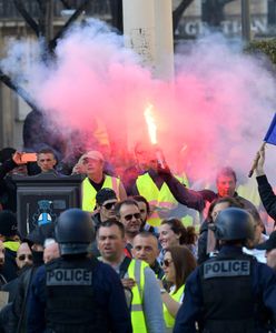 Rosja "rozdmuchała" protest "żółtych kamizelek". To celowa kampania kłamstw i manipulacji