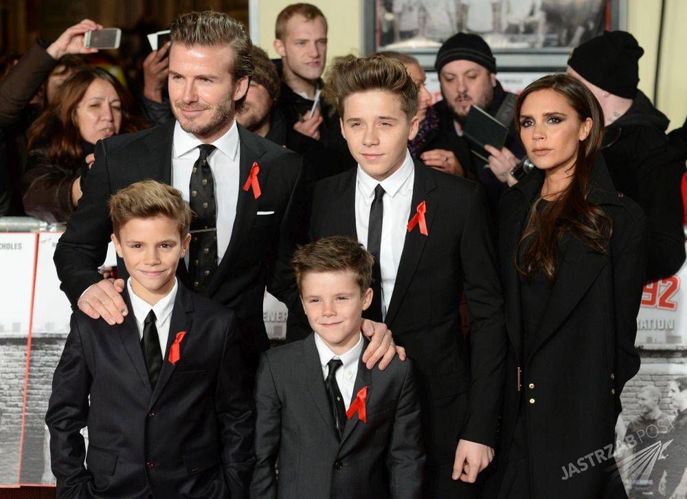 Brooklyn Beckham z rodzicami i rodzeństwem, fot. ONS