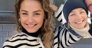 Małgorzata Socha pochwaliła się rzadkim selfie z mężem. "Przystojniaka spotkałam". Piękna z nich para