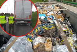 Nielegalny przemyt z Niemiec udaremniony. 20 ton śmieci w ciężarówce