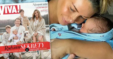 Małgorzata Rozenek z rodziną na okładce „Vivy!”. Pięknej sesji towarzyszy dramatyczne wyznanie na temat Henia