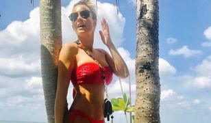 Małgorzata Rozenek-Majdan znów w kusi w bikini