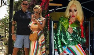 Małgorzata Rozenek pokazała etui na telefon. Na rysunku wygląda jak Doda