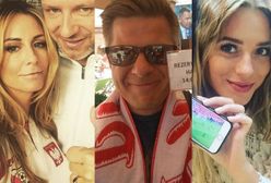 Tak kibicowały polskie gwiazdy w meczu Polska-Szwajcaria!