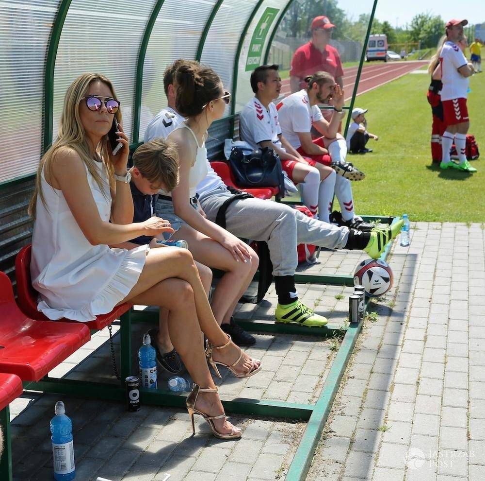 Małgorzata Rozenek dopinguje Radosława Majdana w Busku Zdroju