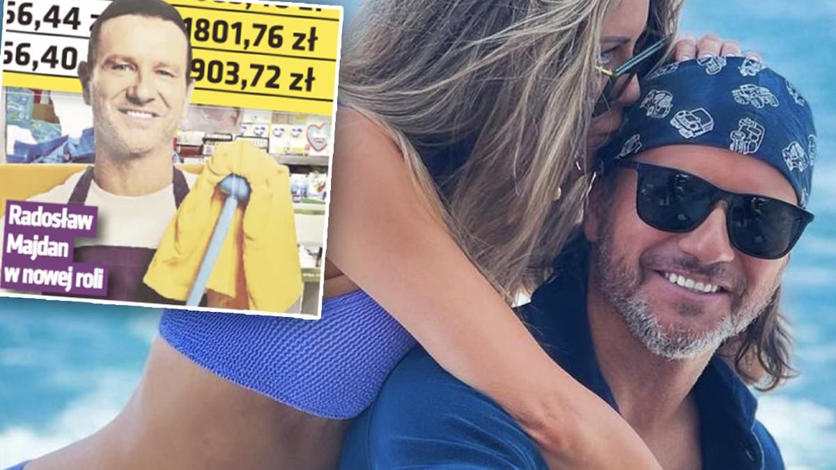 Radosław Majdan i Małgorzata Rozenek