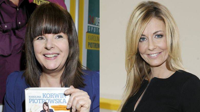 Karolina Korwin Piotrowska i Małgorzata Rozenek