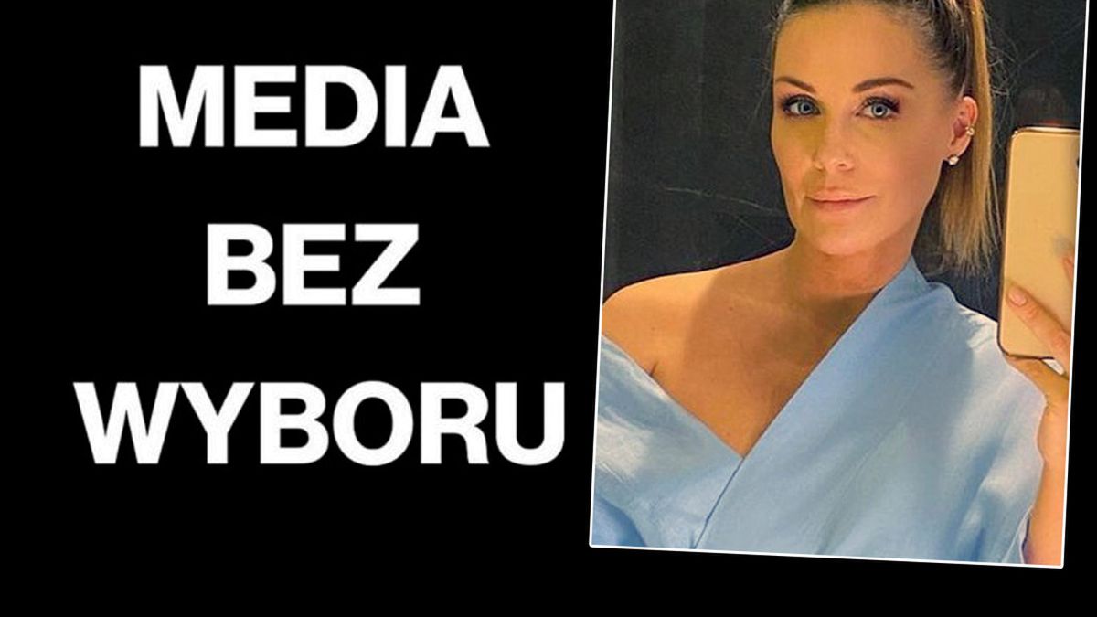 Media bez wyboru. Małgorzata Rozenek podsumowała akcję słowami Lecha Kaczyńskiego. Są dziś tak aktualne