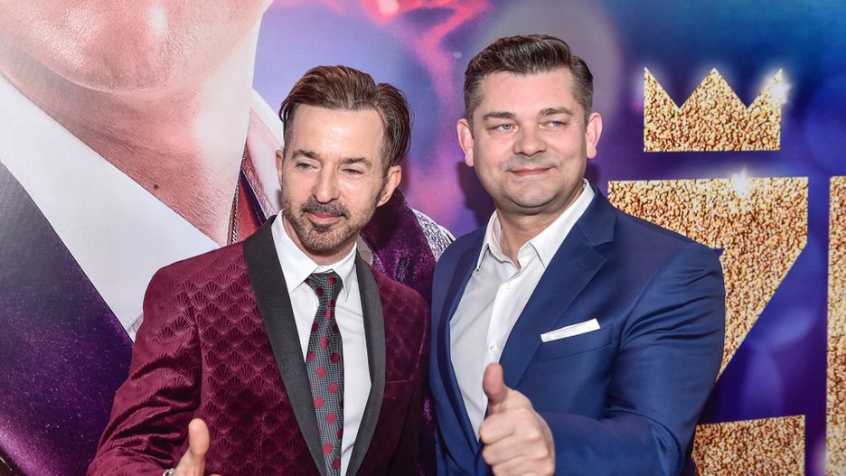 Limahl i Zenek Martyniuk na premierze "Zenka"