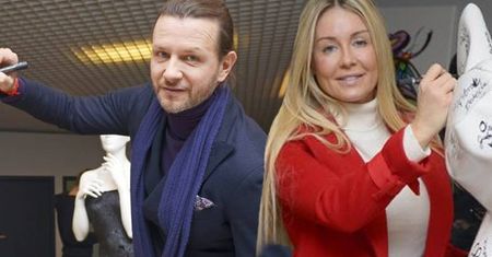 Biało-czerwona Małgorzata Rozenek i Radosław Majdan w szczytnym celu. Założyli identyczne spodnie!