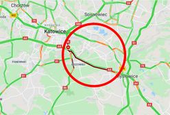 Katowice. Ogromne korki na autostradzie A4. Wypadek też na S1