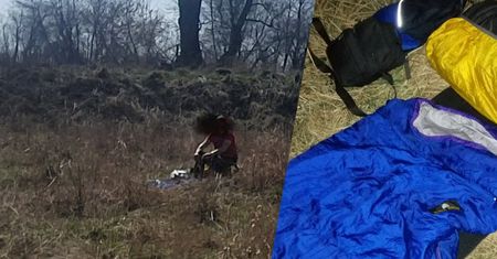 Koronawirus zamknął mu hotel, dlatego nocował na łące. Pan Zdzisław przypadkową ofiarą obostrzeń