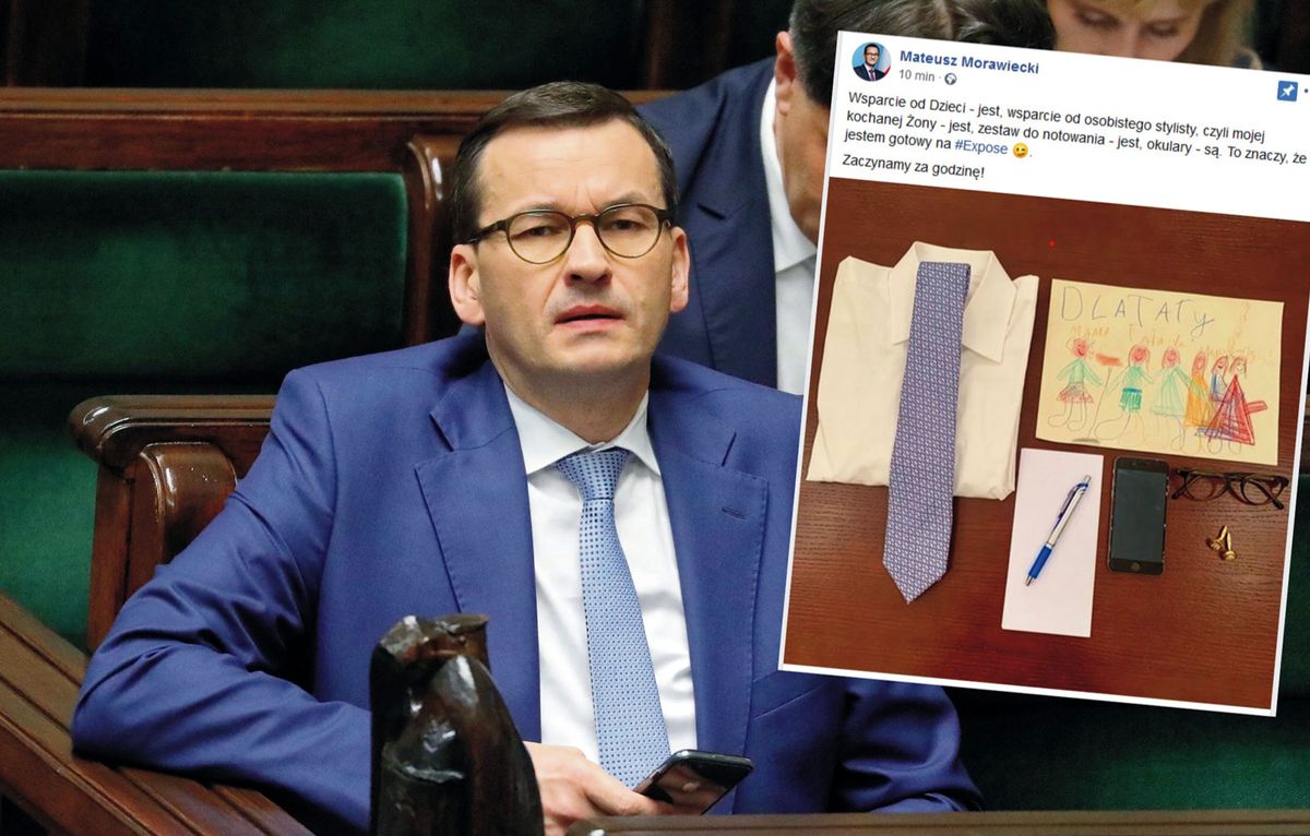 Expose Mateusza Morawieckiego. Wsparcie od dzieci i żony