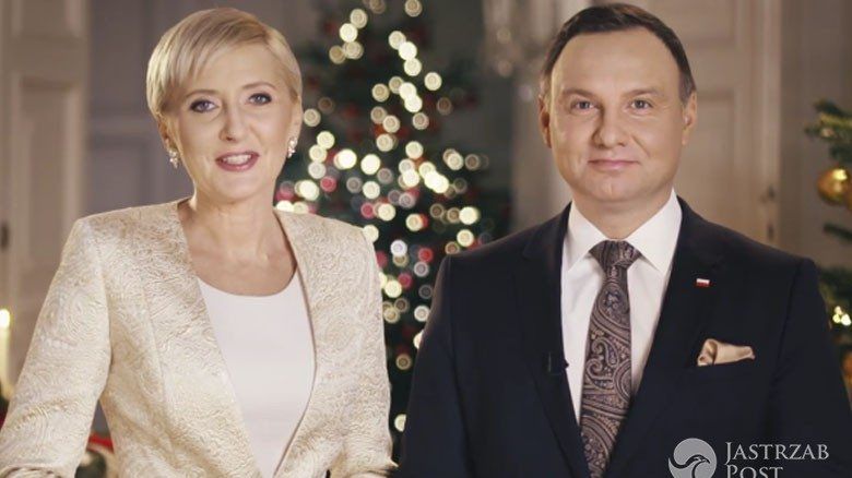 Andrzej i Agata Duda - życzenia świąteczne 2016