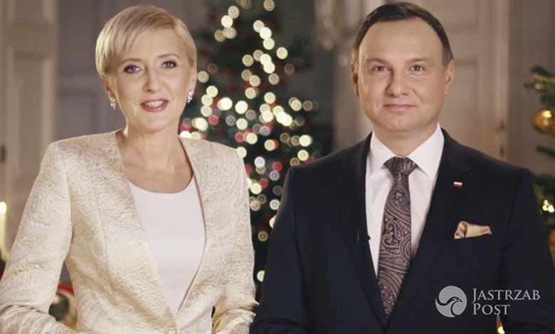 Andrzej i Agata Duda - życzenia świąteczne 2016