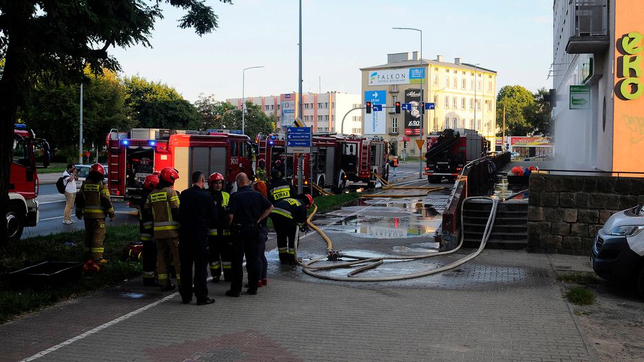 Akcja elbląskich strażaków