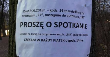 To się nazywa miłość od pierwszego wejrzenia. Mężczyzna szuka kobiety w każdy piątek