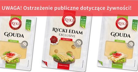 Uwaga na Ser Rycki Edam i Gouda. Wykryto w nim bakterię Listeria
