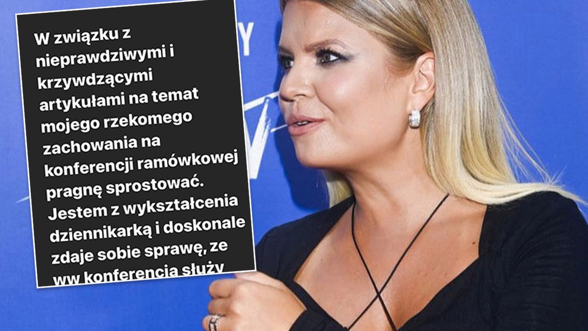 Marta Manowska reaguje na serię niepochlebnych artykułów na jej temat: "Przez lata nie zdarzyło mi się...". Oświadczenie trafiło do sieci