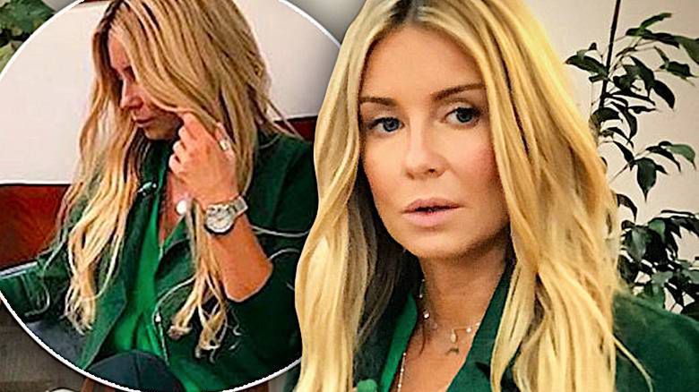 Małgorzata Rozenek zielony garnitur