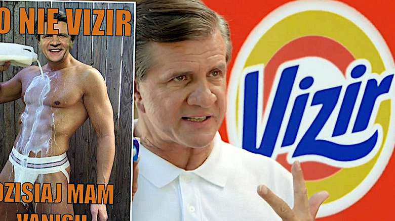 Filip Chajzer proszek do prania Vizir