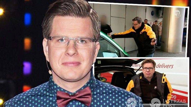 Filip Chajzer jako kurier