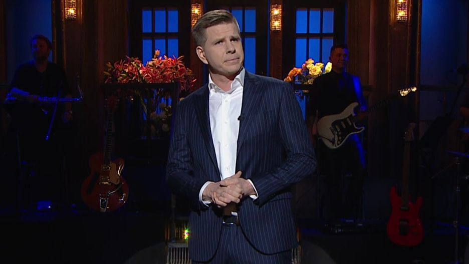 Filip Chajzer był gospodarzem dziewiątego odcinka "SNL Polska"