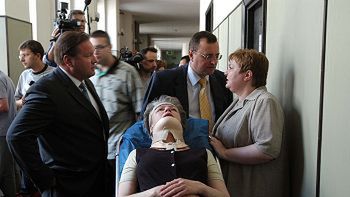 Adwokaci, żona Władysława J. Mirosława i siostra Halina