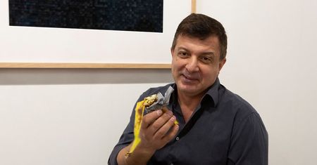 Banan jako dzieło sztuki. Sieć marketów też skorzystała z pomysłu Cattelany