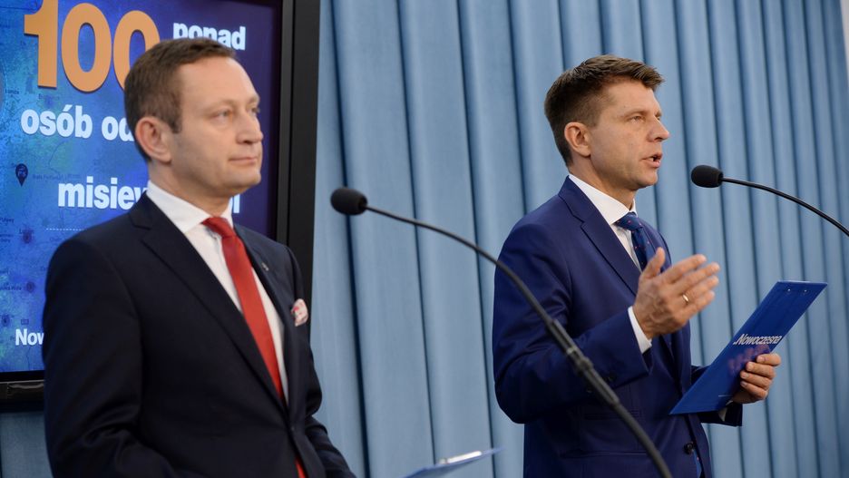 Paweł Rabiej i Ryszard Petru