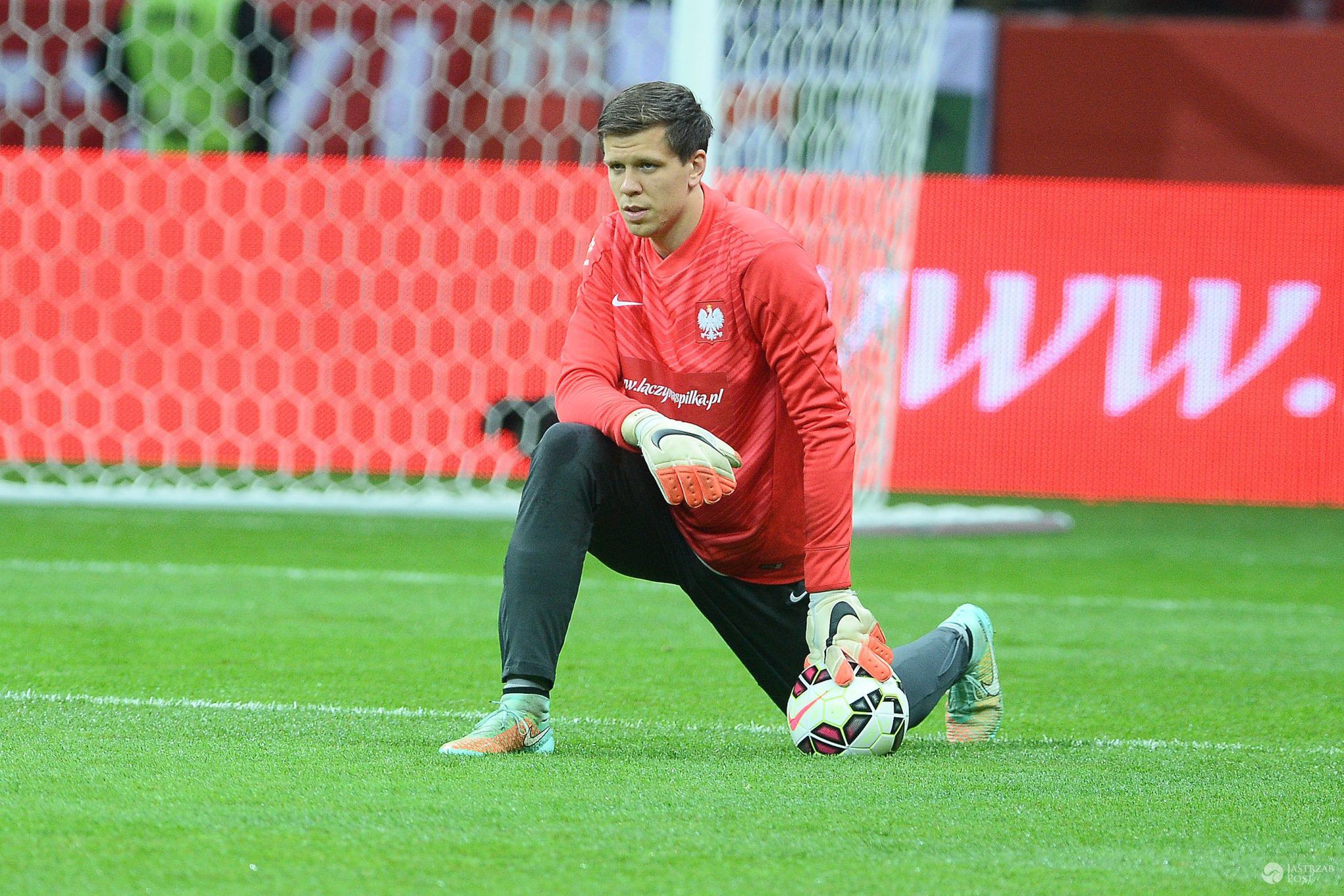 Wojciech Szczęsny w meczu przeciwko Islandii