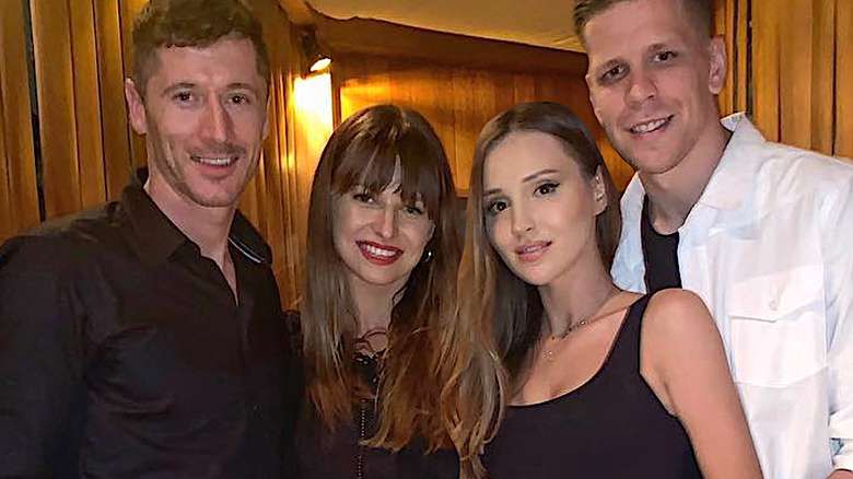 Marina, Szczęsny, Lewandowscy Sylwester 2018