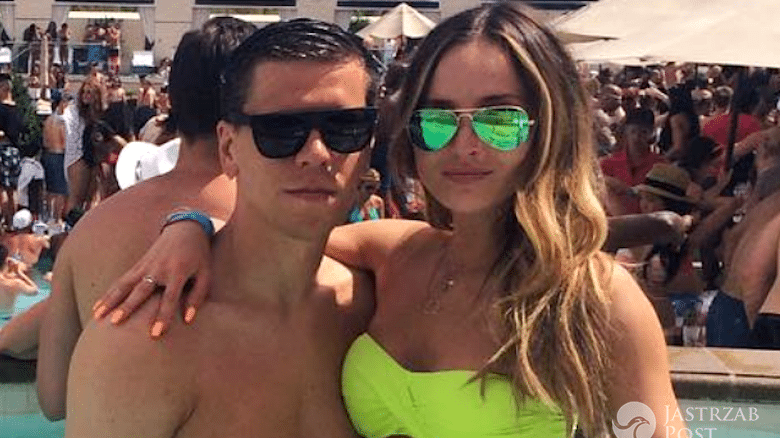 Marina w bikini i Wojciech Szczęsny bez koszulki