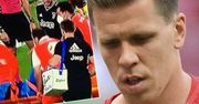 Wojciech Szczęsny wił się z bólu po bolesnej kontuzji, aż został zniesiony na noszach. Dramatyczne sceny widziało na żywo miliony widzów