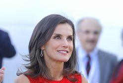 Królowa Letizia w czerwieni. Zachwyciła piękną stylizacją