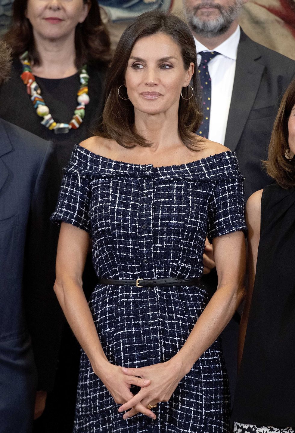 Królowa Letizia w sukience z Zary