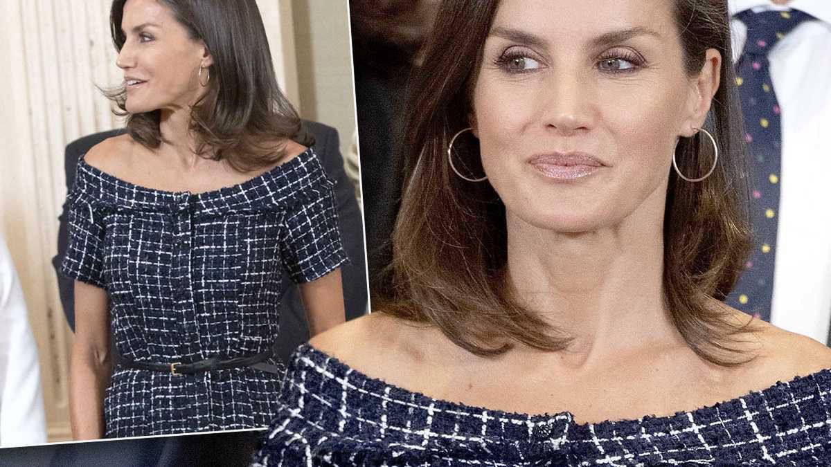 Królowa Letizia w sukience z Zary