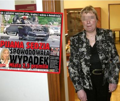 Miała 2,5 promila, spowodowała kolizję. Nadal jest zatrudniona w sądzie