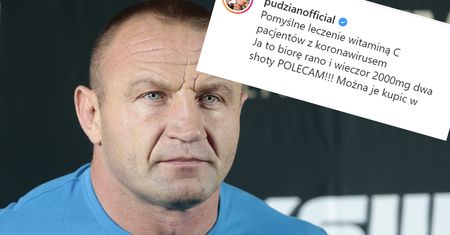 Pudzian reklamuje witaminę C na koronawirusa. Ekspert mówi jasno: nie pomaga!