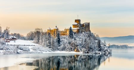 Polskie zamki są piękne także zimą