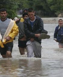 Ofiary burz i powodzi w Rumunii